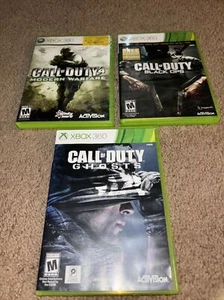 Call of Duty: Black Ops Limited Edition (Microsoft Xbox 360, 2011) & COD MW 4 - Picture 1 of 11