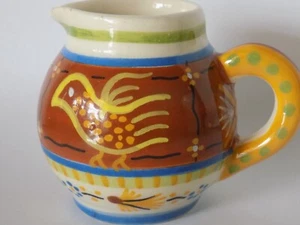 Sweet Little Vintage Antique Quimper Pitcher with Birds. Signed Quimper 624RB - Picture 1 of 8