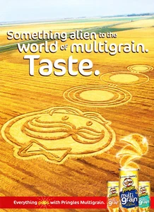 PRINGLES AD #03 MAGAZINE promo AD 2011 ORIGINAL 1 PAGE AD - Picture 1 of 1