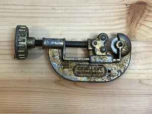 Vintage Excellent Brand Pipe Cutter Tool Made in Japan Great Color And Patina - Picture 1 of 7