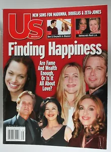 Madonna Douglas & Zeta-Jones Jolie Brad Jennifer Affleck 2000 US Weekly #289 - Picture 1 of 8