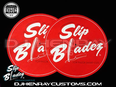 DHC SLIP BLADEZ scratch Dj Slipmats sl1200mk2 mk5 m3d m5g technics turntable