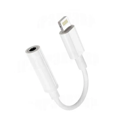 For iPhone Headphone Adapter Jack 8Pin to 3.5mm Aux Cord Dongle Converter - Image 1 of 4