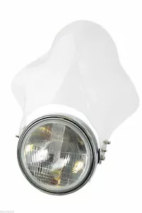 AIRBLADE UNIVERSAL CLEAR MOTORCYCLE BUBBLE FLY SCREEN HORNET CB STREETFIGHTER - Picture 1 of 6