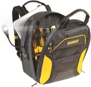 DEWALT DGCL33 33-Pocket Lighted USB Charging Tool Backpack - Picture 1 of 3