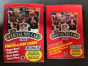 1989 PRO SET FOOTBALL SERIES 1&2 72 WAX PACK’S SEALD BOX NEW SANDERS AIKMAN 🙂I - Picture 1 of 3