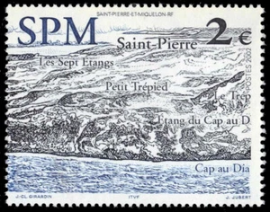 ST. PIERRE et MIQUELON 746b - Landschaften "Luftaufnahme" (pb92781) - Bild 1 von 1