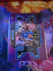 2022 Prizm TyTy Washington Purple Refractor Variation RC 24/75 Kentucky Rockets - Bild 1 von 2