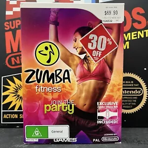 Zumba Fitness BRAND NEW SEALED Nintendo Wii PAL FREE TRACKED POSTAGE - Picture 1 of 10