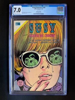 YOUNG ROMANCE #150 CGC 7.0 (Mex Ed/Susy 268)  2nd High Graded - NEW CGC Case - Image 1 of 3