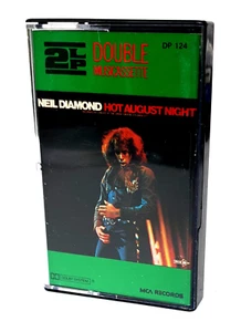 Neil Diamond–Hot August Night Cassette MCA Records Australia 2LP on 1 Cassette - Picture 1 of 2