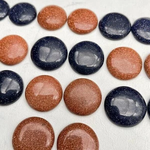 Natural Blue Sandstone Loose Cabochon Handcrafted Gemstone Mix Size - Picture 1 of 11