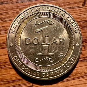 $1 MANDALAY BAY LAS VEGAS SLOT TOKEN - Picture 1 of 1