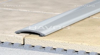 14,43€/m Übergangsprofil 40mm L90cm Alu eloxiert bronze selbstklebend C02 - Bild 1 von 4