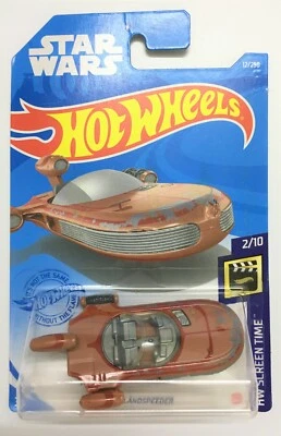 Hot Wheels 2021 12/250 HW Screen Time 2/10 Star Wars X-34 Landspeeder MOSC - Image 1 of 3