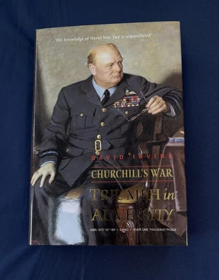 Churchill's War Triumph in Adversity by David Irving. Hardback FIRST EDITION  - Image 1 of 4