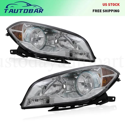Conjunto de faros para Chevy Malibu 2008-2012 estilo de fábrica diestro par Foto 1 de 4