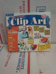 COSMI Print Perfect Clip Art 15,000+ Images Windows 98SE/Me/2000/XP Used - #173 - Picture 1 of 3