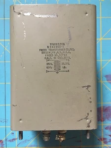 Freed Vintage Power Transformer 120v / 60Hz - 28.5v / 1a - PWV to GND 357v - Picture 1 of 3