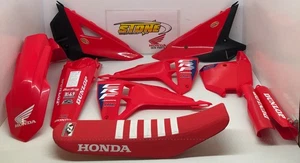 New 2025 OEM Honda CRF450RWE Works Edition Plastic Kit Set Fender Rear Side Seat - Picture 1 of 23