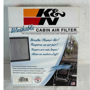 K&N VF2013 Washable Cabin Air Filter Car Vehicle Replacement New - Picture 1 of 7