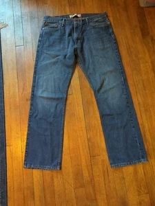 Levis 514 Jeans Herren 36x32 Blau Denim Baumwolle Stretch Slim Fit Freizeit Erwachsene - Bild 1 von 6