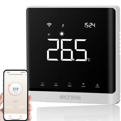 Wandthermostat Heizung Smart Fußbodenheizung WLAN Raumthermostat digital - Bild 1 von 4