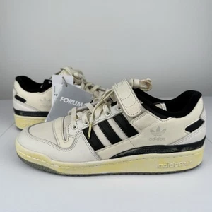 Adidas Forum 84 Low AEC Black White Shoes Trainers Size 8 UK - Picture 1 of 23