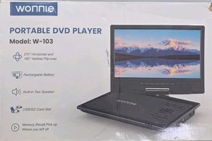 Wonnie Portable DVD Player 9in W-103 SEE DETAILS - Picture 1 of 6