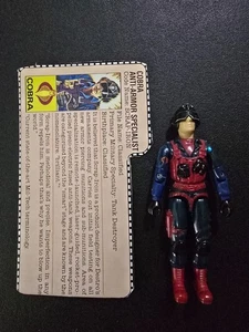 Figura de acción GI Joe Cobra 1984 chatarra hierro 3,75" pulgadas #2 - Imagen 1 de 3