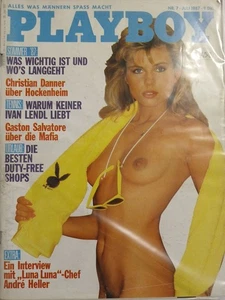 Playboy Juli 1987 mit  Elke Jeinsen und Tanja Fiedler Hefner, Hugh: - Bild 1 von 1