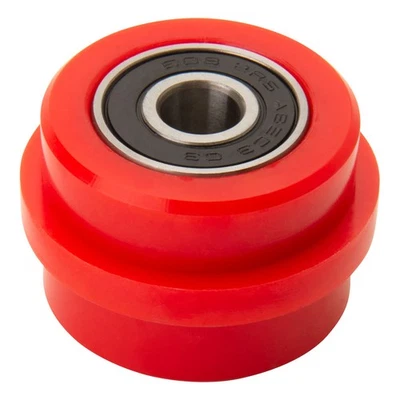 T.M. Designworks Powerlip Chain Roller Red for MOTORCYCLE - Image 1 of 2