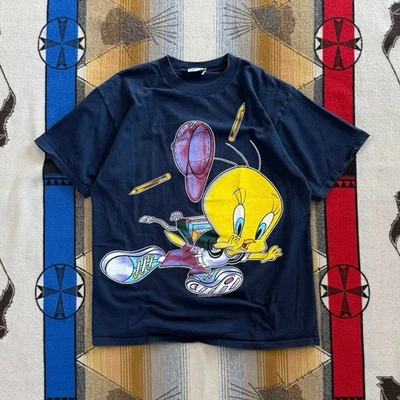 Vintage 1994 Tweety Bird Looney Tunes T-Shirt Size XL Big Graphic Warner Bros - Image 1 of 4