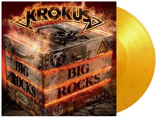 Krokus - Big Rocks - Limited 180-Gram Flame Colored Vinyl [New Vinyl LP] Colored - Image 1 of 1