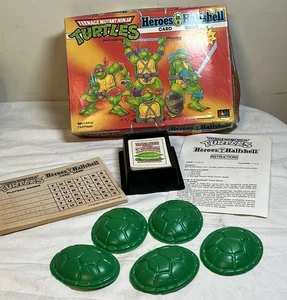 Vintage 1990 Teenage Mutant Ninja Turtles Heroes in a Halfshell Card Game TMNT - Bild 1 von 15
