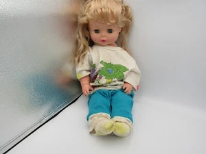 Muñeca bebé vintage Eegee Softina 19" 1973 bebida y mojada - Imagen 1 de 6