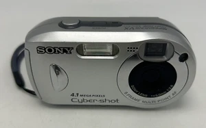 Vtg Sony Cybershot DSC-P41  4.1 Mega Pixels Camera Y2K Cyber Video Vlogging Read - Picture 1 of 6