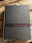 1963 Collier&#39;s Encyclopedia Black Volume 18 Bibliography Index Crowell-Collier