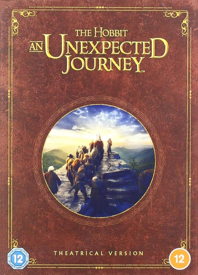 The Hobbit an Unexpected Journey DVD Ian McKellen Martin Freeman UK Release R2