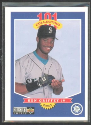 1997 Upper Deck Collector's Choice Ken Griffey Jr. Mariners #244 - Image 1 of 2