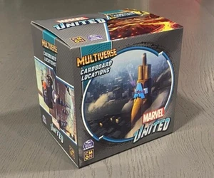 Marvel United MULTIVERSE CARDBOARD LOCATIONS New! KICKSTARTER EXCLUSIVE! KSE - Picture 1 of 9