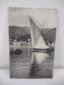 RAPALLO CARTOLINA EPOCA PICCOLO FORMATO - Picture 1 of 2
