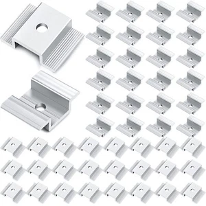 Solar Panel Mid Clamps 1.06 Inch Solar Panel Bracket Aluminium Mounting - Picture 1 of 7