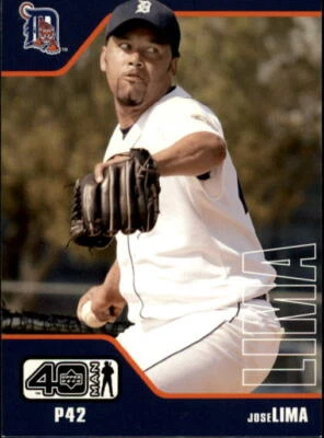 2002 Upper Deck 40 Man  #336 Jose Lima - NM-MT  - Image 1 of 2