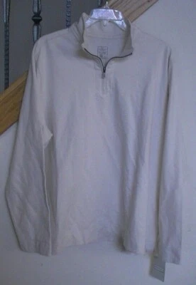 Camisa Merona Vintage Cuello Simulado 1/4 Cremallera Foto 1 de 4