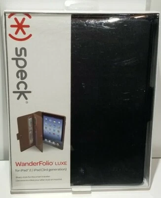 Speck WanderFolio LUXE for ipad 2 3rd generation magnetic closure  leather - Image 1 of 4