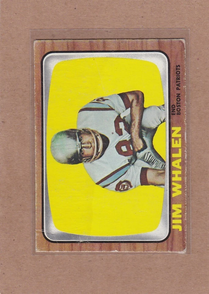 1966 TOPPS FOOTBALL JIM WHALEN #14 PATRIOTS VG *A34525 - Image 1 of 1