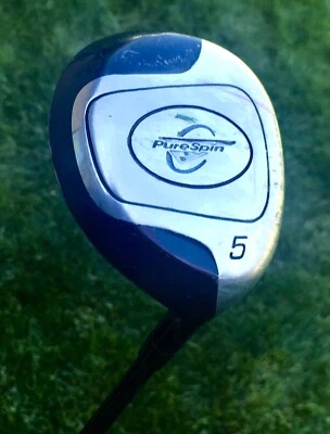 PureSpin Pure Spin 18* Degree 5 Wood Regular R Flex Graphite Shaft Golf Club - Image 1 of 4