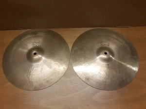 PAISTE 2002 BLACK LABEL 14 " HIHAT - VINTAGE  - Picture 1 of 5