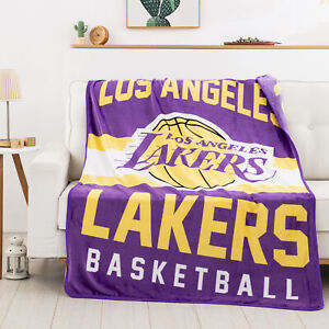 Northwest NBA Los Angeles Lakers Singular Silk Touch Throw Blanket, 45" x 60"